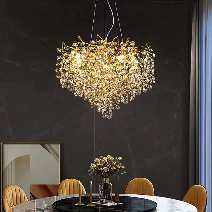 Lustre Champagne, vue d'ensemble