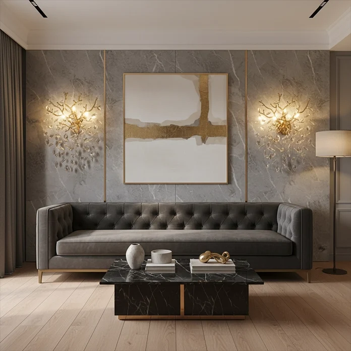 Applique murale Sola Gold
