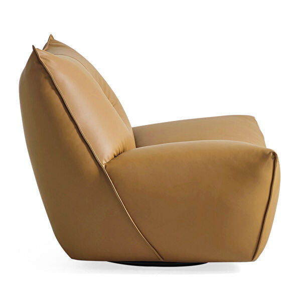Fauteuil pivotant Java, lignes enveloppantes