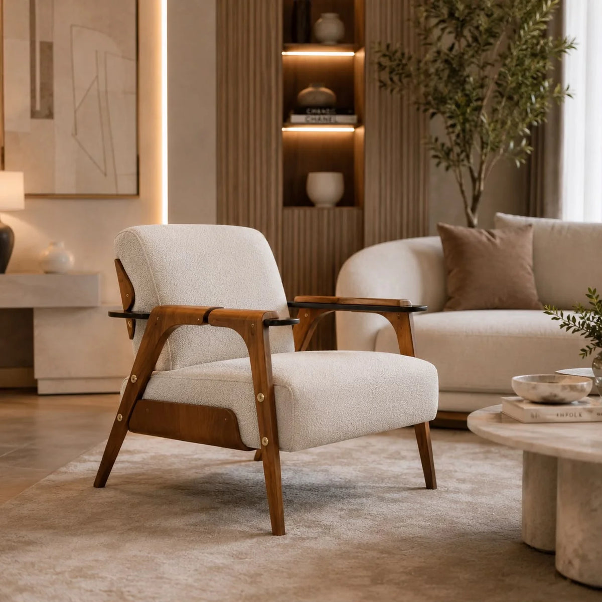 Fauteuil Élégance Nordic en situation