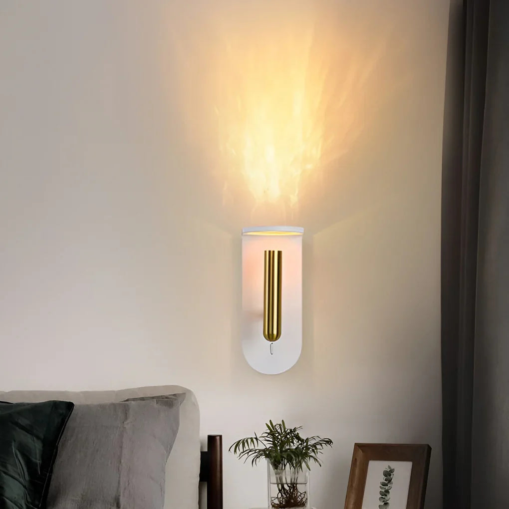 Applique murale nordique LED en situation