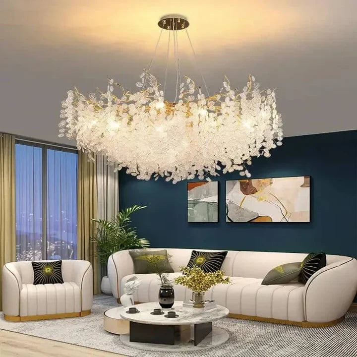 Lustre Feuille en situation