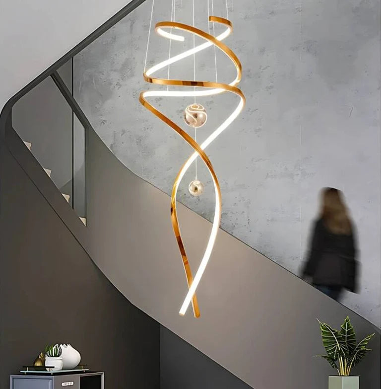 Suspension Spirale Infini en situation