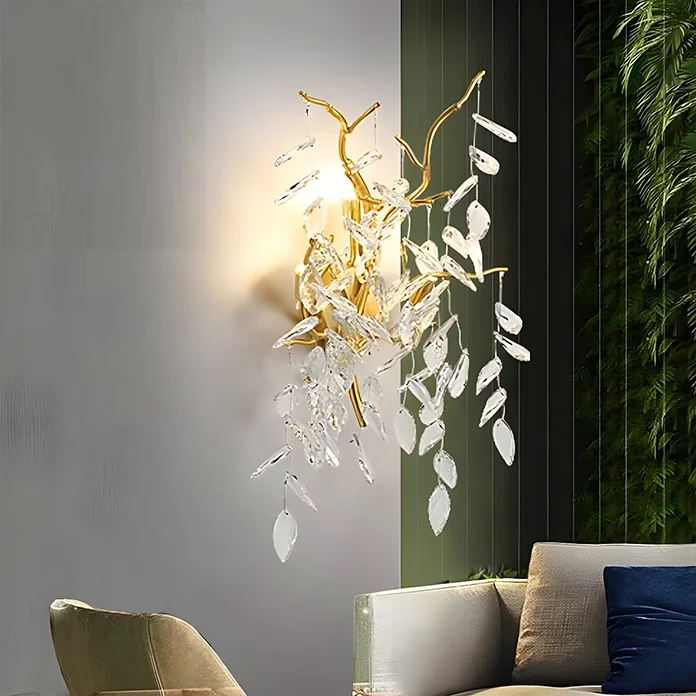 Applique murale Sola Gold en situation