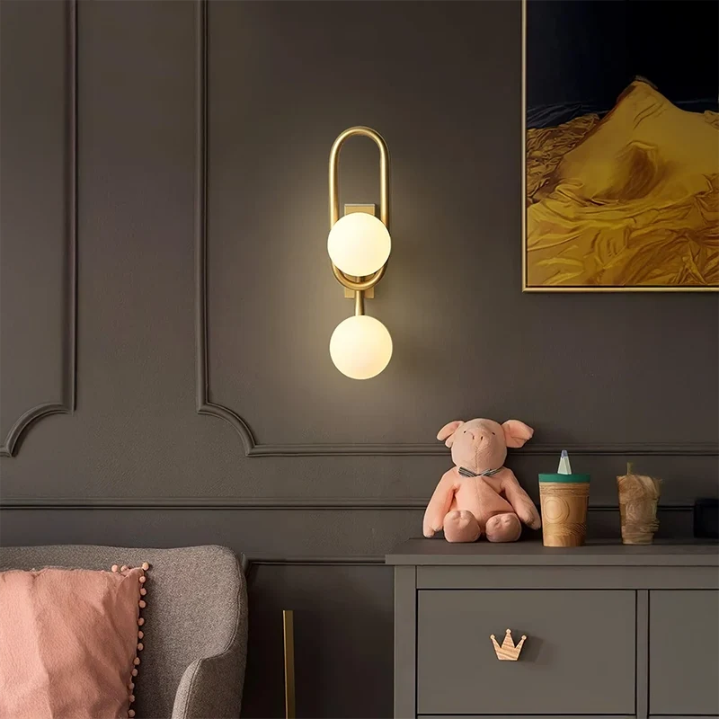 Applique murale Iron Gold en situation