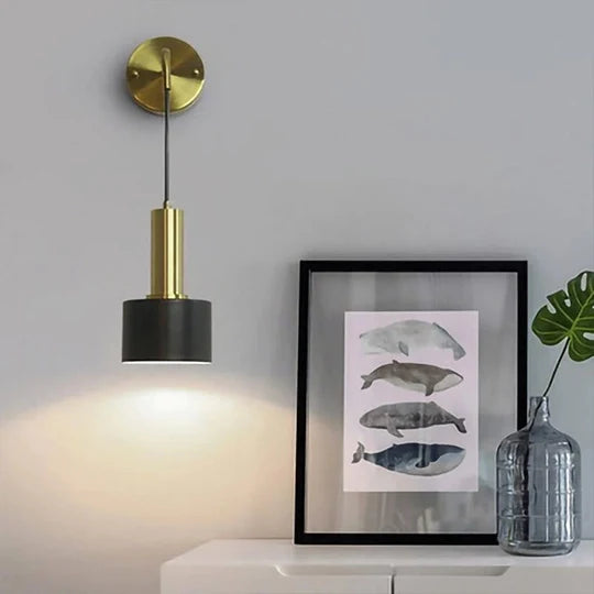 Applique murale rotative, bras orientable