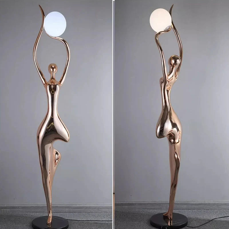 Sculpture lumineuse Art Contemporain, sphère