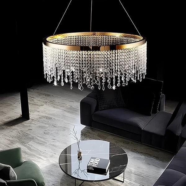 Lustre Prestige, cadre doré
