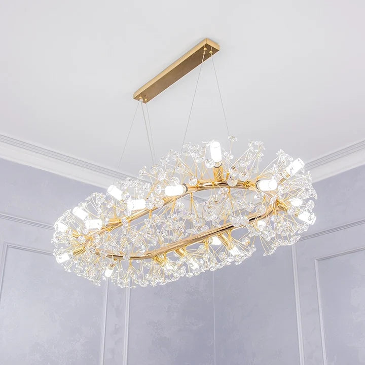 Lustre Éclat Royal, forme pissenlit