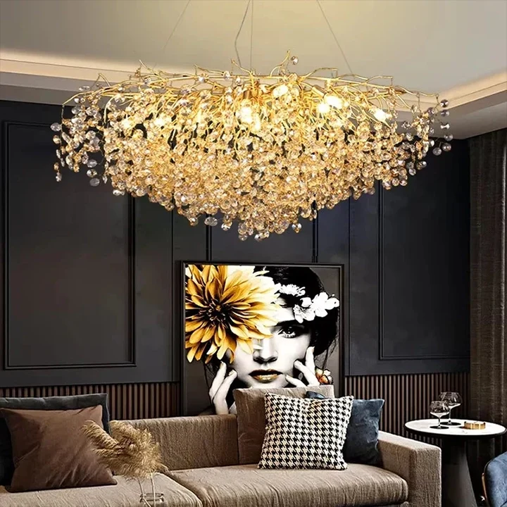 Lustre Champagne, détail