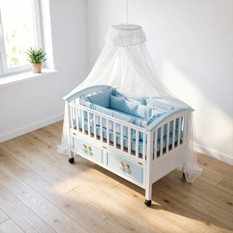 Lit Bébé Ciel Étoilé, tiroirs