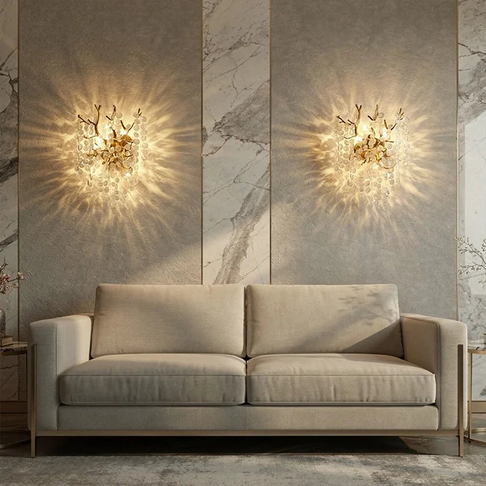 Applique murale Cali Gold, vue d'ensemble