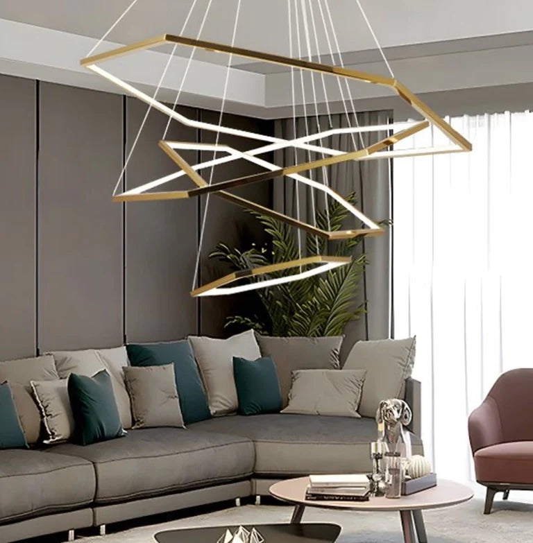 Lustre Hexa-Luxe, vue d'ensemble