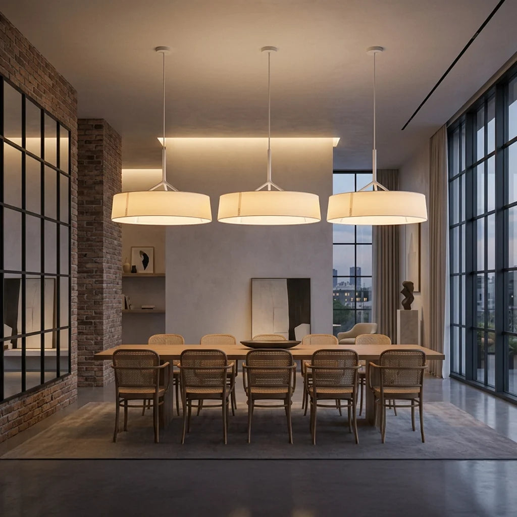 Suspension design DAMA, lumière chaude