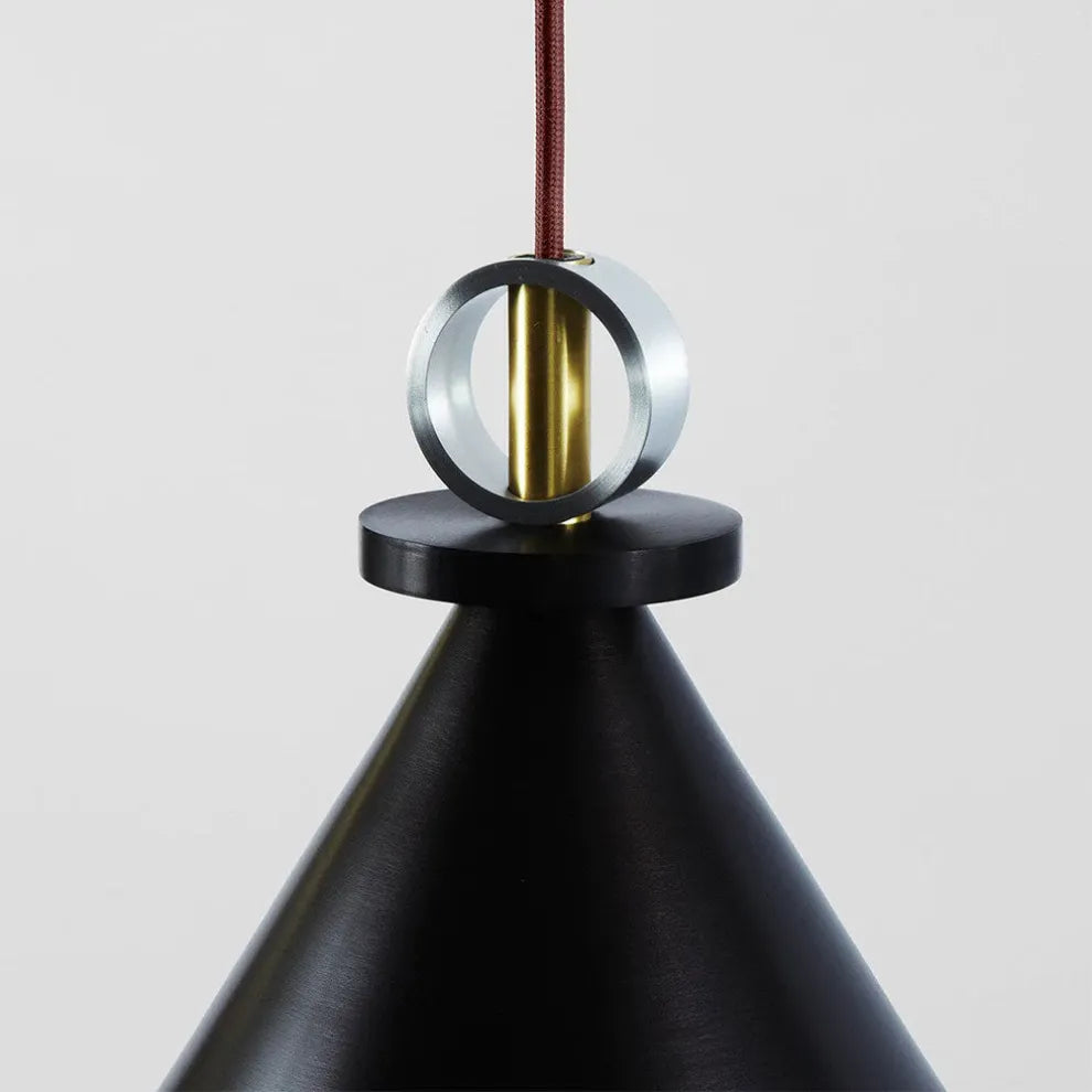Suspension à poulie contemporaine, vue d'ensemble