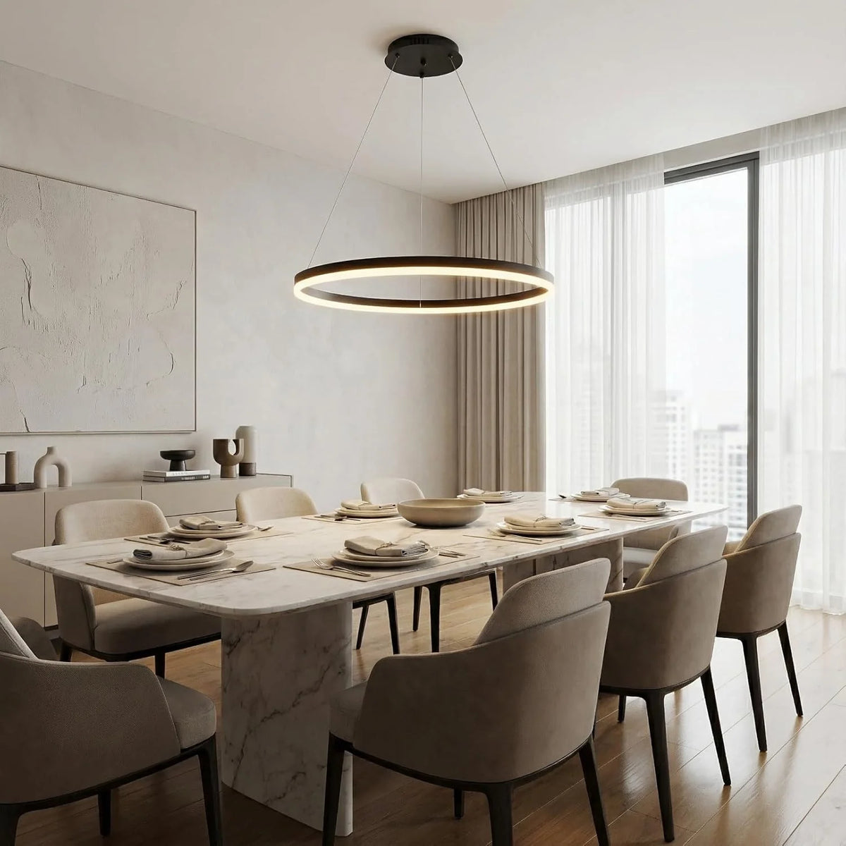 Suspension LED Taneli, vue d'ensemble
