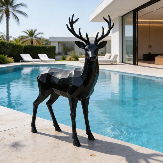 Sculpture Cerfs Design