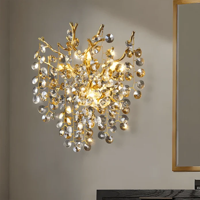 Applique murale Paule Gold, vue d'ensemble