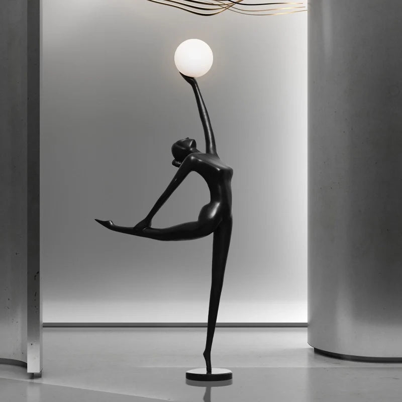 Lampadaire Danseuse Équilibre, vue d'ensemble