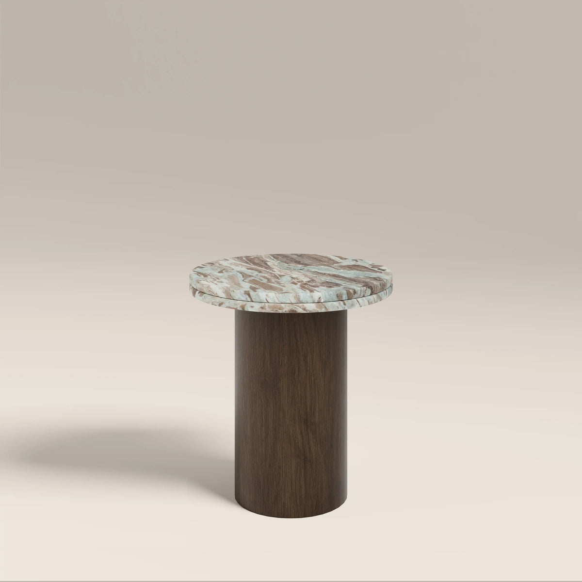 Table d'Appoint Bond — Marbre French Riviera