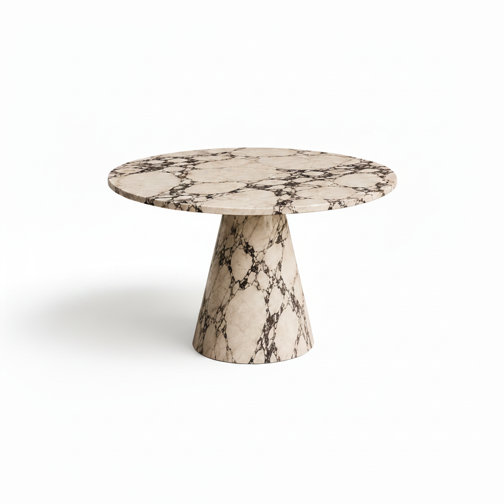 Table à manger Cosma marbre Calacatta Viola
