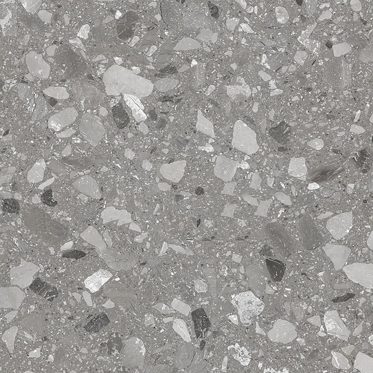 Table d'Appoint Wedge — Marbre Gris Nuage, détail