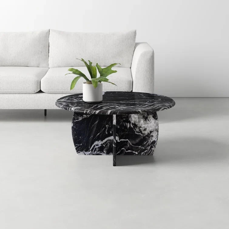 Table Basse Pallido — Marbre en situation