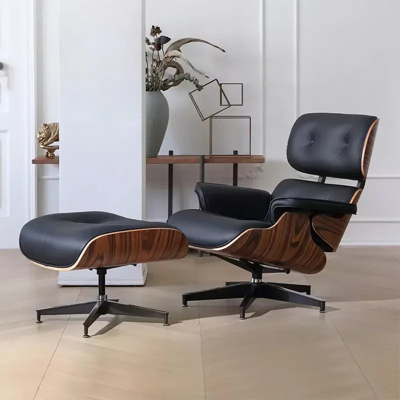 Fauteuil Imperial Lounge, cuir premium