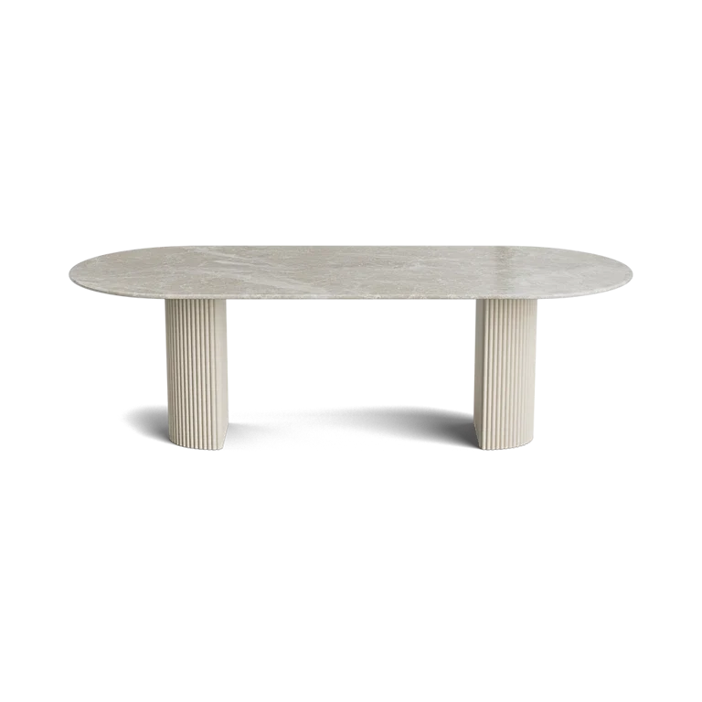Table Ovale Panna — Marbre