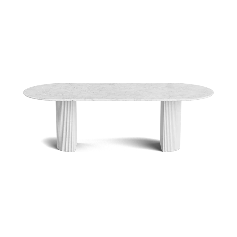 Table Ovale Skyn — Marbre