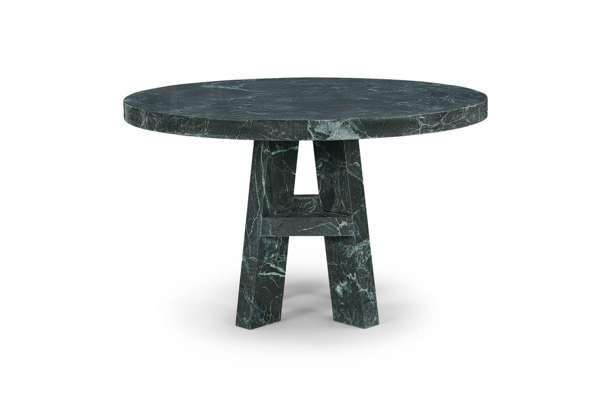 Table à Manger Ronde Pronto — Marbre Vert