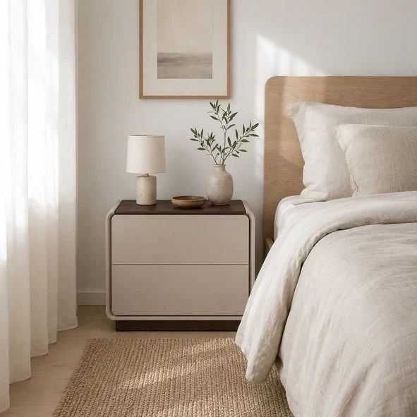 Table de nuit NOVA en ambiance scandinave