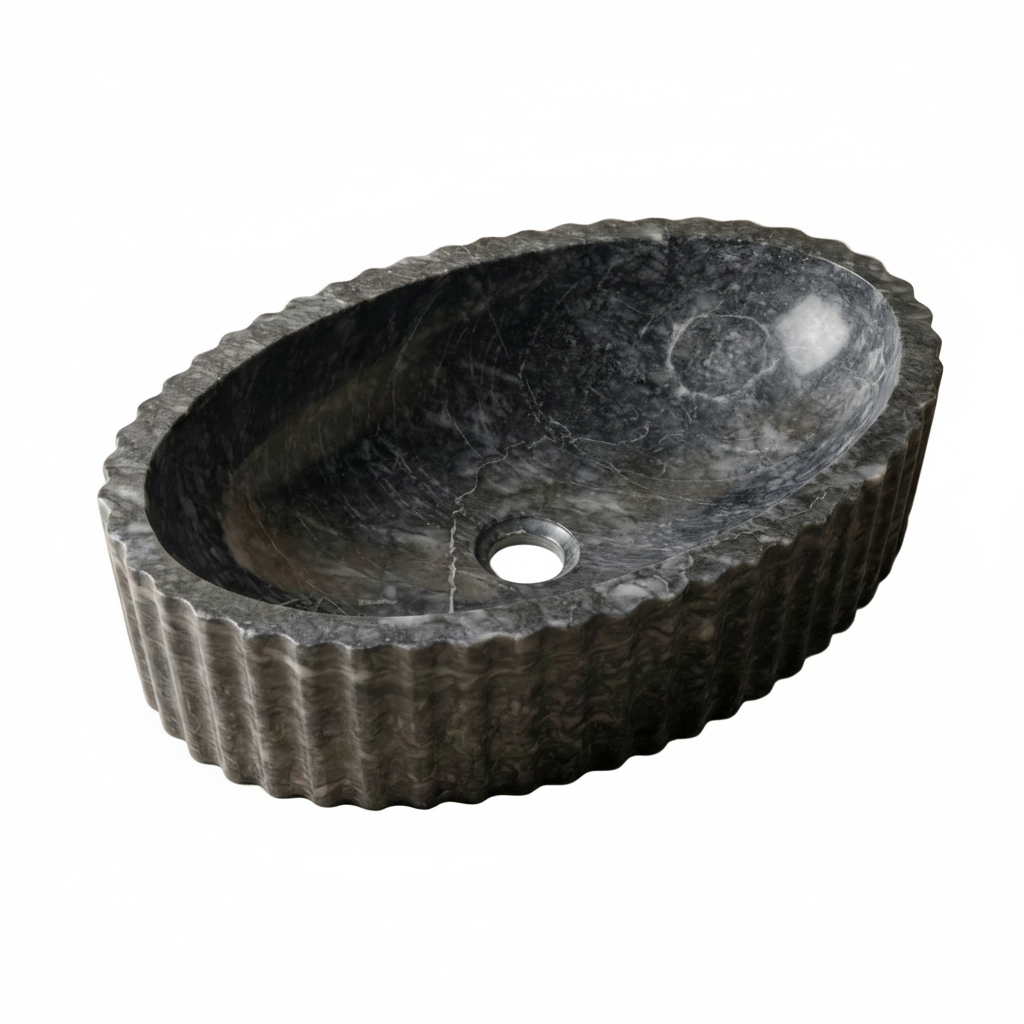 Vasque Nero en marbre noir