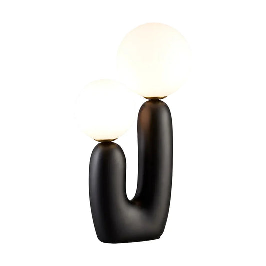 Lampe à poser Orb Duo noir