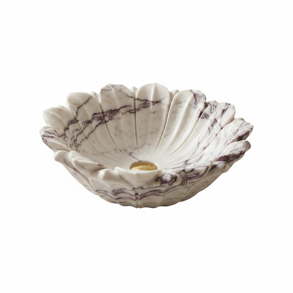 Vasque Coquillage en marbre