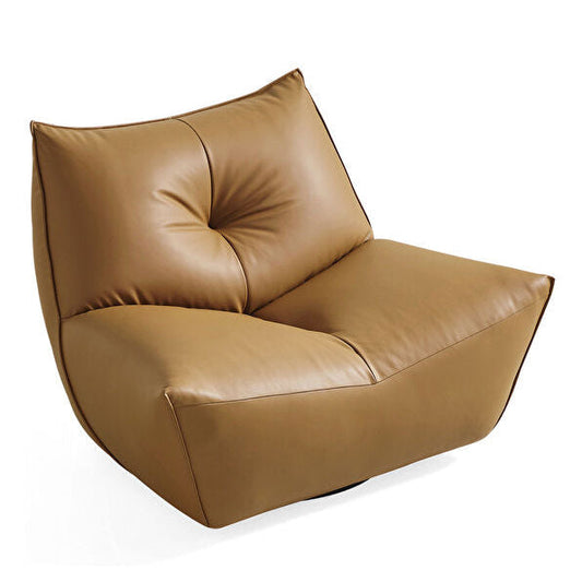 Fauteuil pivotant Java Luxe cuir