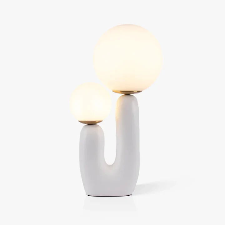 Lampe à poser Orb Duo, détail